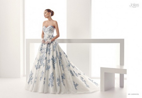 Abiti da sposa azzurra collezione 2015