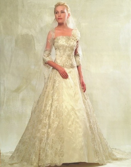 Abiti da sposa color oro