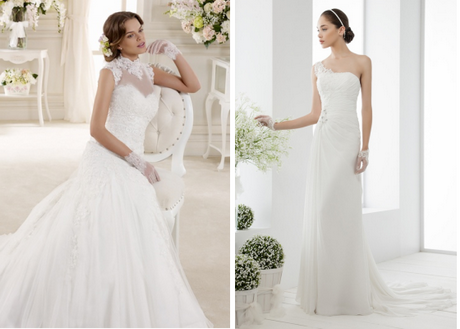 Abiti da sposa con pizzo 2014