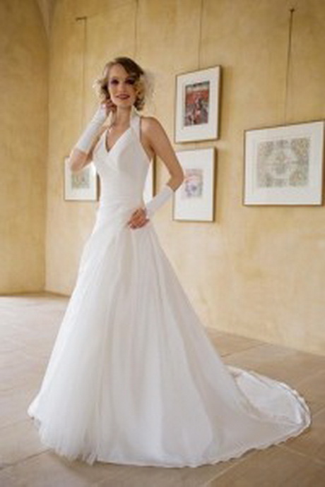 Abiti da sposa con scollo all americana