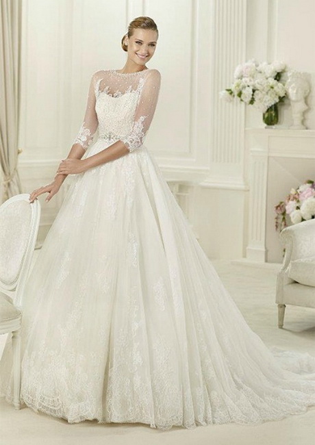 Abiti da sposa in pizzo e tulle