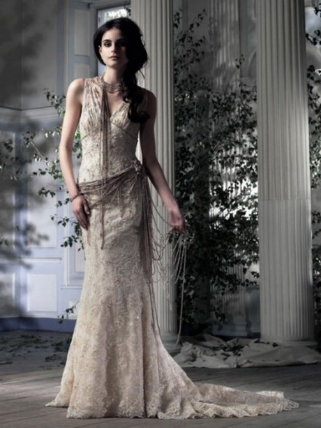 Abiti da sposa in pizzo vintage