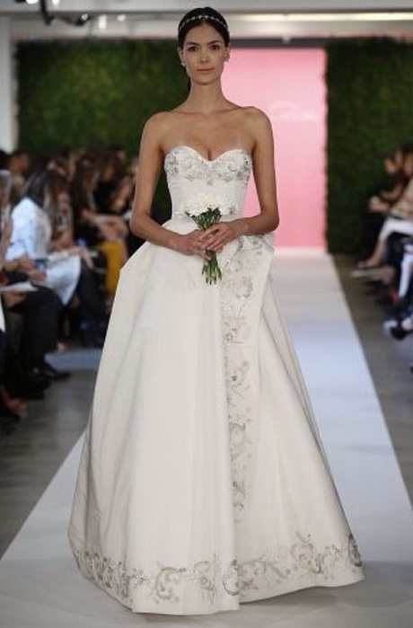 Abiti da sposa oscar de la renta 2015