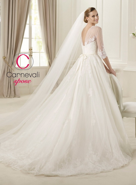 Abiti da sposa pizzo e tulle