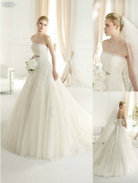 Abiti da sposa pizzo e tulle