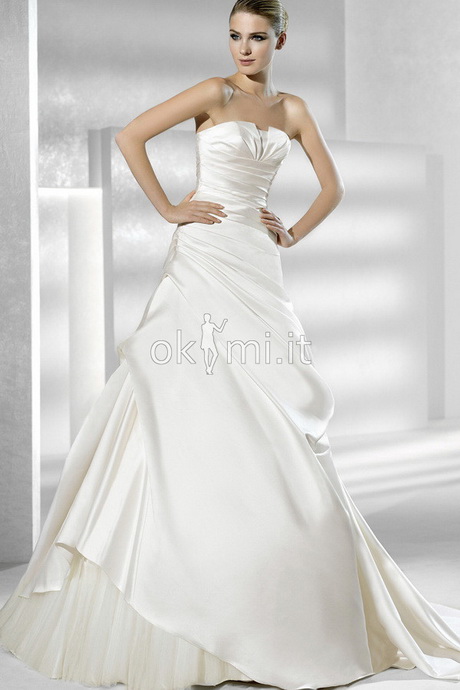 Abiti sposa raso