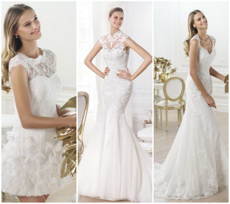 Abito da sposa con pizzo