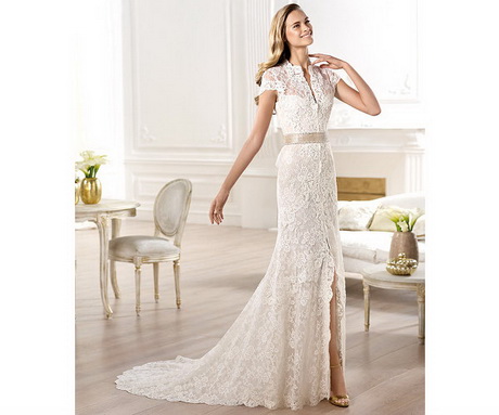 Abito da sposa in pizzo 2014