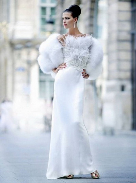 Abito da sposa inverno