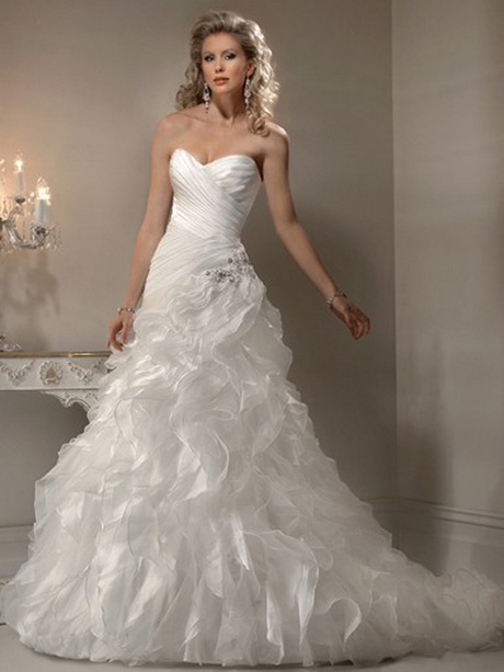 Abito da sposa organza