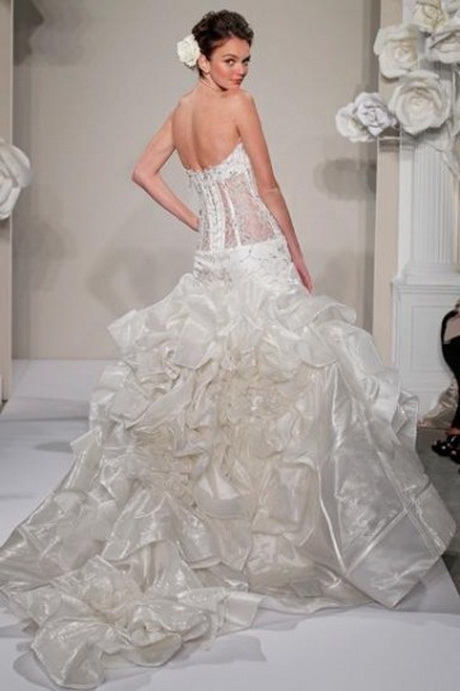 Abito sposa bustino pizzo