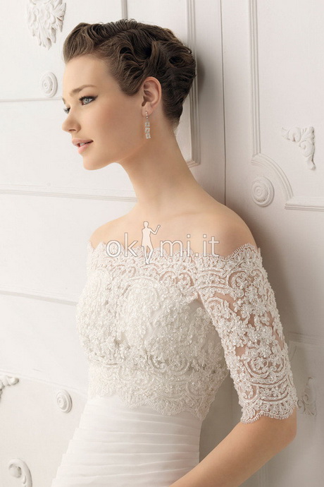 Abito sposa con pizzo