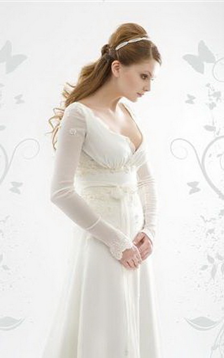 Abito sposa maniche lunghe