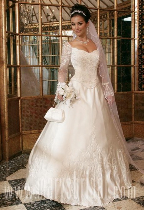 Abito sposa maniche