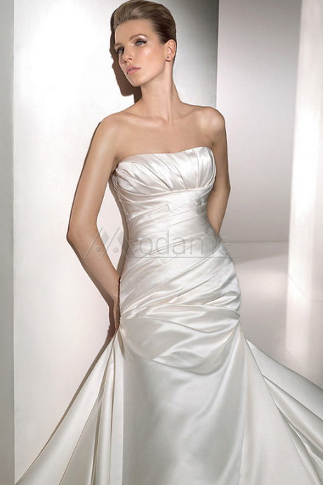 Abito sposa raso