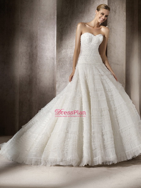 Abito sposa scollo cuore