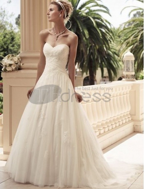 Abito sposa scollo cuore