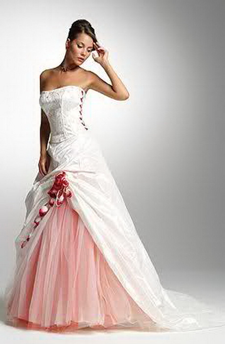 Vestito da sposa colorato