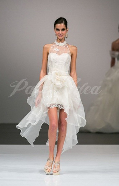 Vestito sposa corto 2014