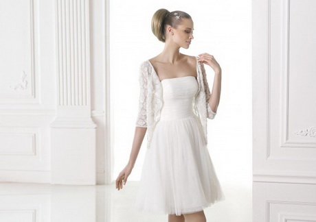 Vestito sposa corto 2015