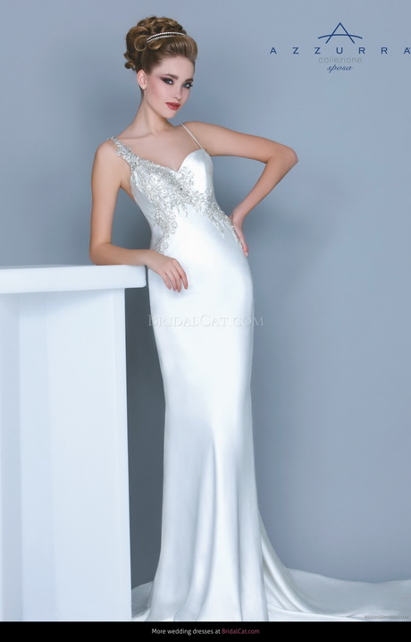 Abiti da sposa azzurra collezione 2016