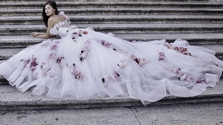 Abiti da sposa colorati collezione 2016