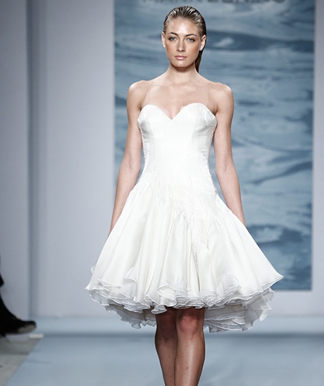 Abiti da sposa corto 2016