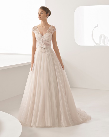 Abiti sposa 2018 rosa clarà