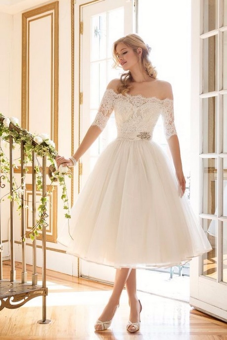 Abito corto sposa 2018