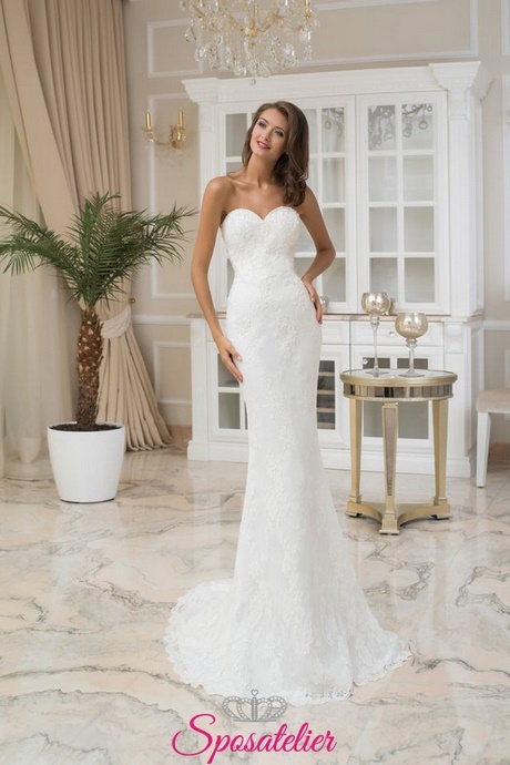 Vestiti da sposa sirena 2018