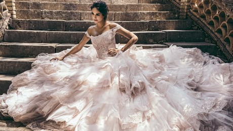 Abiti da sposa pantaloni 2019