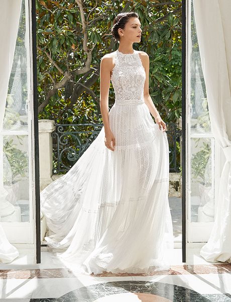 Abiti sposa 2019 rosa clarà