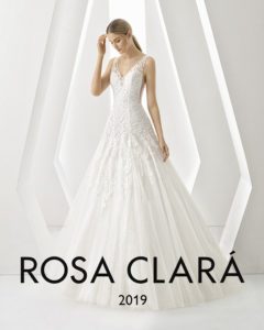 Abiti sposa 2019 rosa clarà