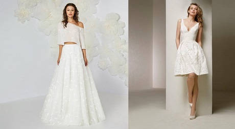 Abiti sposa pantaloni 2019