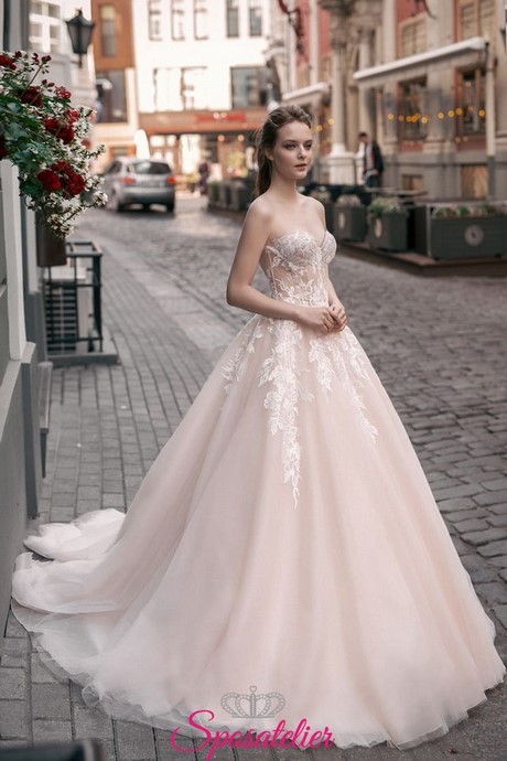 Vestiti da sposa 2019 colorati