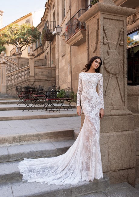 Abiti da sposa in pizzo 2020