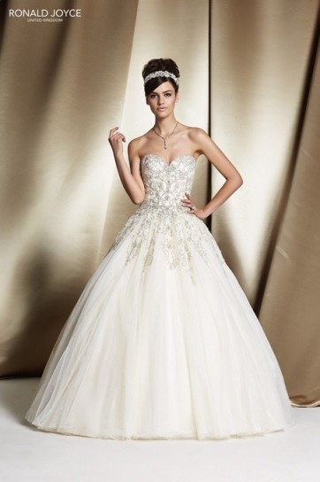 Abito da sposa brillantinato