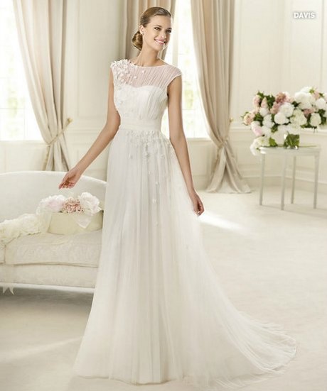 Abito sposa stile impero pronovias