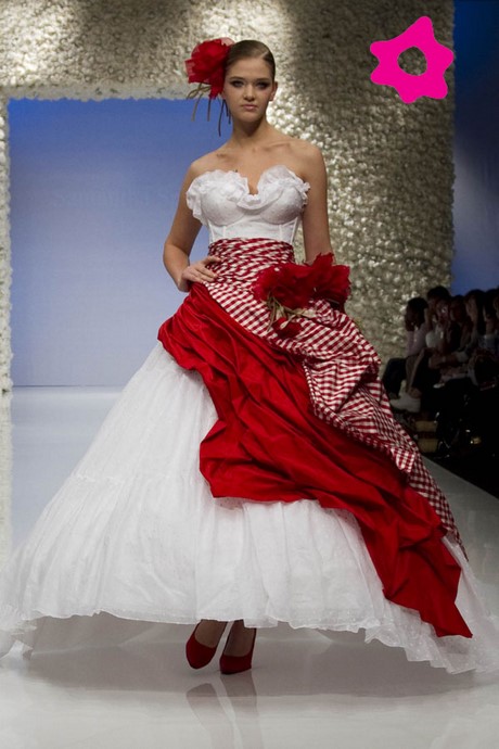 Sposa bianco e rosso