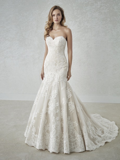 Abito da sposa a sirena 2018