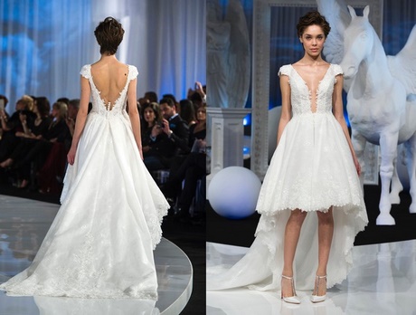 Abito sposa corto 2018