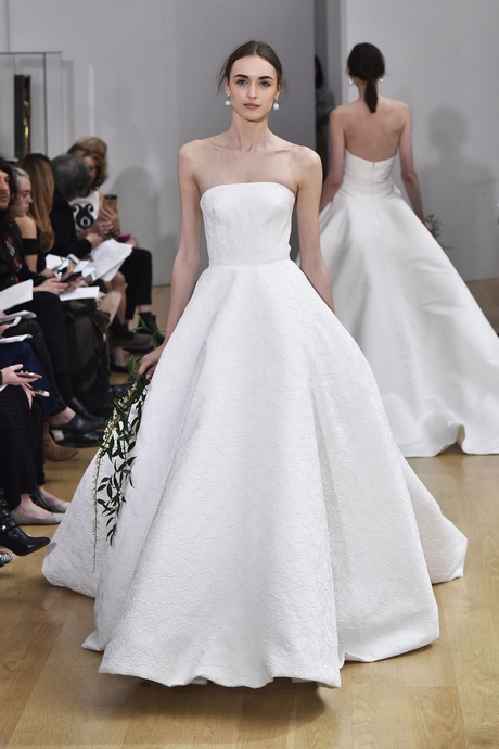 Oscar de la renta sposa 2018