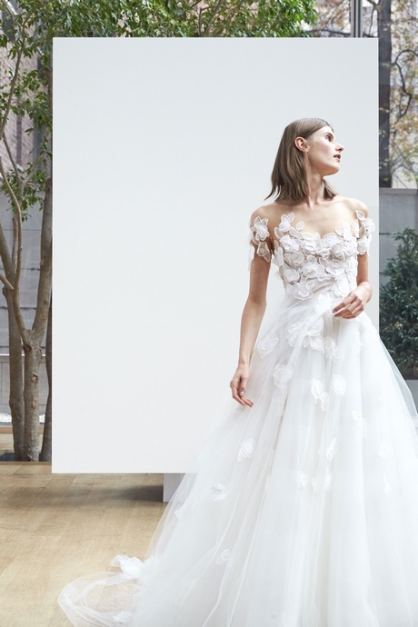 Oscar de la renta sposa 2018