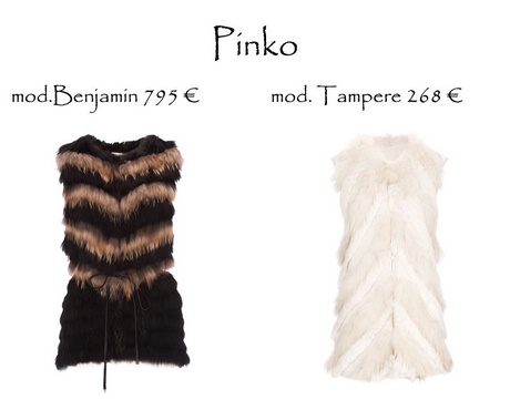 Gilet di pelliccia pinko