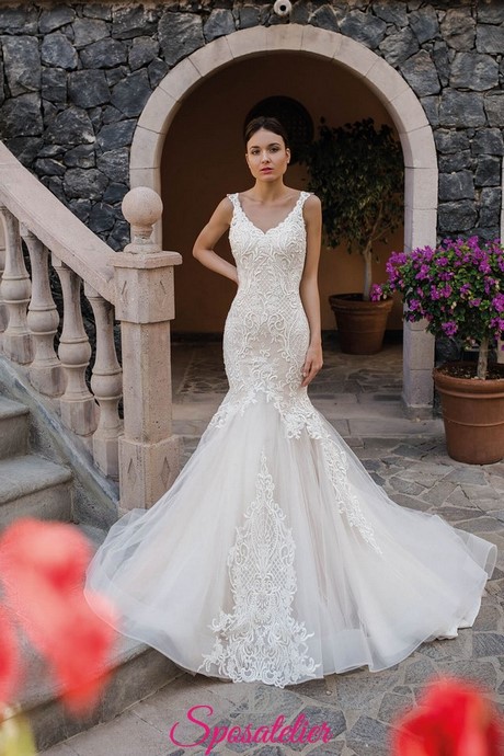 Abito da sposa a sirena 2019