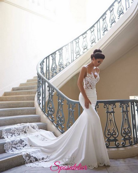 Abito da sposa a sirena 2019