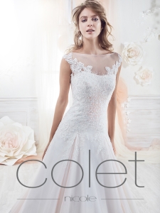 Abito da sposa colet 2019