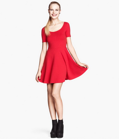 Vestito rosso donna