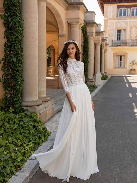 Abiti da sposa stile impero 2020