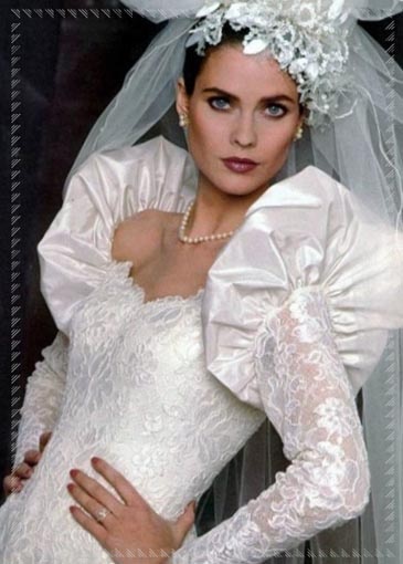 Vestiti da sposa anni 80